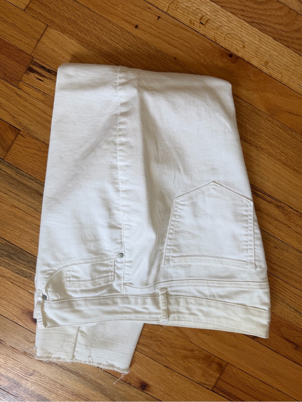 Artisan Ny White Cotton Chinos